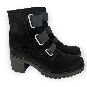 Bos & Co Indie Black Suede Waterproof Boots